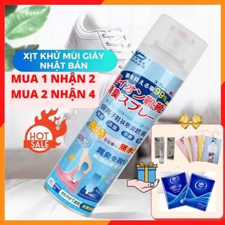 xịt khử mùi giày nano bạc