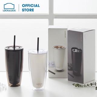 LY NHỰA 2 LỚP DOUBLEWALL COLDCUP by LOCK&LOCK