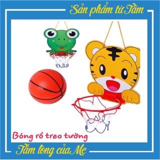 Đồ Chơi Bóng Rổ Mini Treo Tường Cho Bé Vận Động
