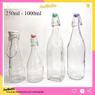 Top 10 chai thủy tinh vuông nắp nhựa tốt nhất