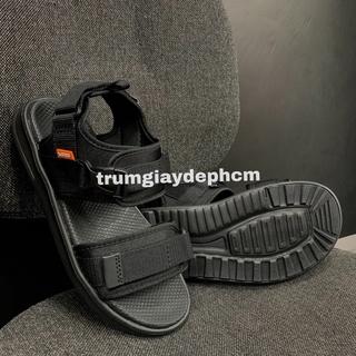 [Sale Tết 2022] Giày Sandal Vento Nam Nữ - NB01BB Đen