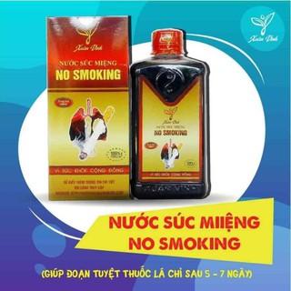 NƯỚC SÚC MIỆNG CAI THUỐC LÁ NO SMOKING Cai Thuốc Lá, Lào Chỉ Sau 1 Tuần