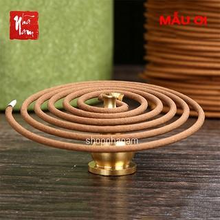 Đế trụ cắm nhang vòng và nhang cây thắp hương để lư trầm phụ kiện thác khói