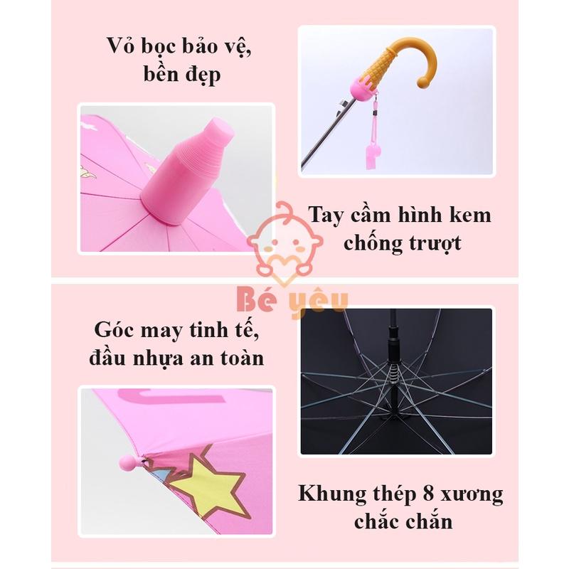 Vật liệu chế tạo ô dù cán dài là gì?