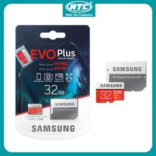 thẻ nhớ microsdhc samsung evo plus