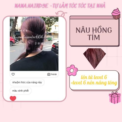 Thuốc nhuộm tóc màu nâu hồng có an toàn không?