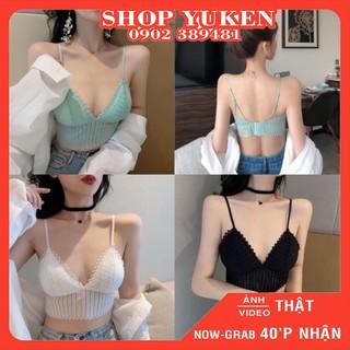 ♥️ Áo Lót Nữ ♥️Áo bra ren cao cấp bralette cài sau có mút ngực A384 anc16