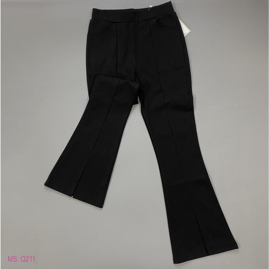 Quần ống loe cạp cao legging có những ưu điểm gì so với quần jeans hay quần tây?