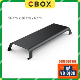 Kệ Để Màn Hình Máy Tính PC Bằng Nhôm Cao Cấp Để Bàn Nâng Chỉnh Độ Cao Chống Mỏi Mắt CBOX P23