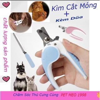 [FREESHIP 50K] Kìm cắt móng cho chó mèo [ ảnh Thật Combo Kìm + Dũa ]