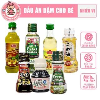 Gia vị ăn dặm -Các loại hạt nêm, dầu ăn cho bé ăn dặm 6m+ date 2023