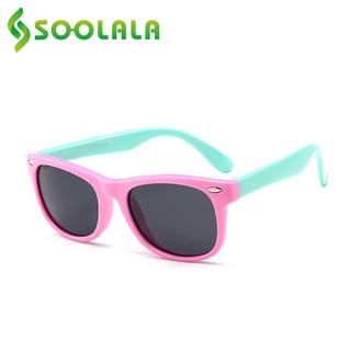 SOOLALA Kính râm phân cực dành cho trẻ em hình vuông