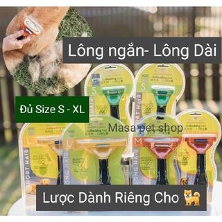 [Mã PET20K giảm 20K đơn 250K] Lược Fur-minator - Lược chải lông cho chó mèo inox cao cấp siêu bền - Hàng như hình