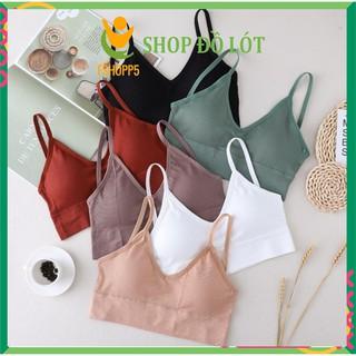 Áo lót ngực 2 dây chữ U mặc hở vai lưng sexy cao cấp FSHOPP5 Bra nữ kiểu hàn quốc có đệm mút mỏng