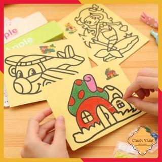 Set 5 tranh cát ( tặng kèm cát) cho bé