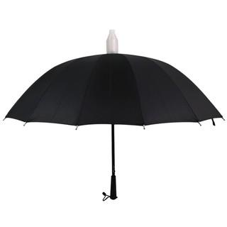 Ô dù che mưa nắng cán dài có hộp nhựa dạng xếp đựng nước siêu tiện lợi (Đen-Đỏ đô-Xanh dương)