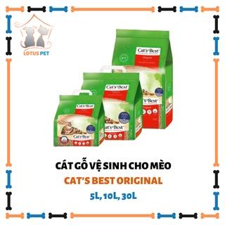 Cát vệ sinh gỗ hữu cơ cho mèo Cat’s Best Original - 5L/10L/30L