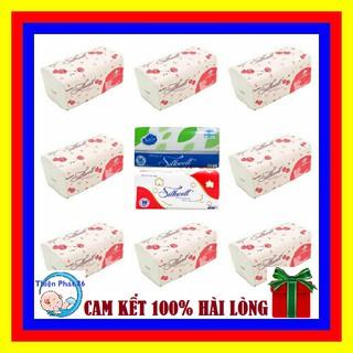 Giấy ăn rút Silkwell đỏ 280 tờ (Hàng đủ, đẹp)