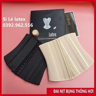 Đai Nịt Bụng Latex 25 xương THÔNG HƠI , Gen Nịt Bụng Sau Sinh dùng chuyên đai định hình bụng , đai latex