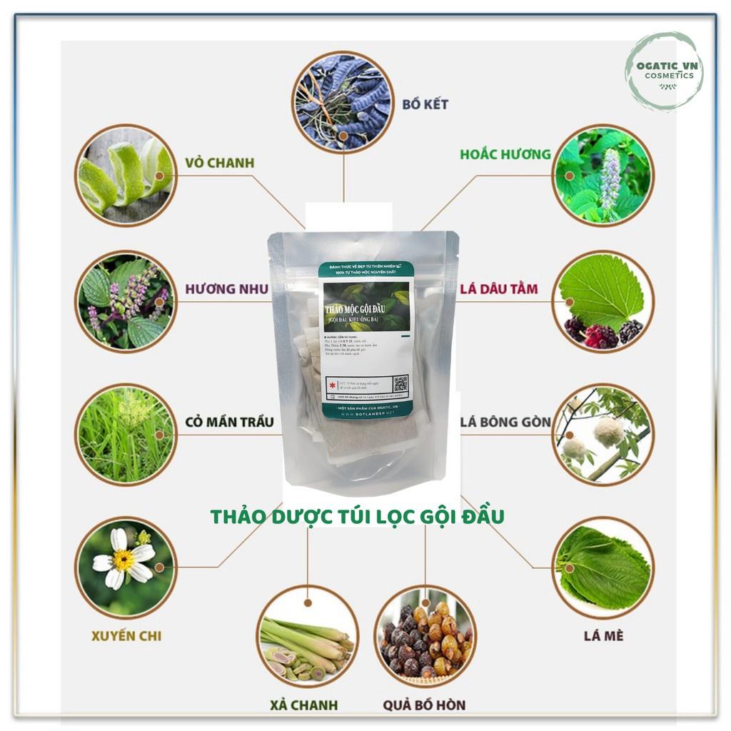 Công dụng của thảo dược gội đầu túi lọc là gì?