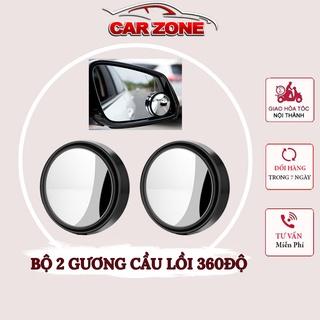 Gương Cầu Lồi Ô Tô Xoay 360 Độ - Bộ 2 Gương