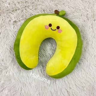 Gối Chữ U Hình Trái Bơ, Gối U Bơ Kê Cổ Siêu Êm Mềm Đẹp