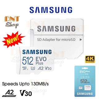 [Mã 99ELHA giảm 7% đơn 300K] Thẻ nhớ MicroSDXC Samsung EVO Plus 512GB U3 4K V30 2022 100MB/s 130MB/s A2 App Performance