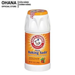 Bột Baking Soda chuyên rửa rau củ Arm & Hammer 340g (Chai)