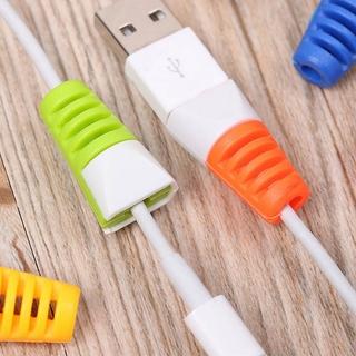 Phụ kiện đầu bảo vệ dây cáp sạc USB / tai nghe mềm mại cho điện thoại iPhone Android