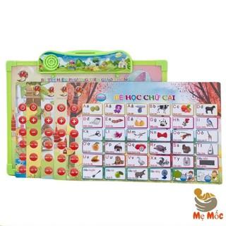 Bảng Học Điện Tử Thông Minh 5 Tờ Mẹ Mốc Shop Giúp Con Phát Triển Toàn Diện Chuẩn Đồ Chơi Giáo Dục, B5t, Qc