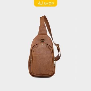 Túi Đeo Chéo Trước Ngực 4U Da Tổng Hợp Cá Tính BA417