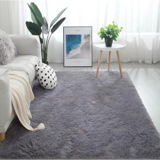 [TẶNG MÓC DÁN TƯỜNG] Thảm lông trải sàn, thảm trang trí phòng khách phòng ngủ cao cấp - Lông mềm mịn, nhiều kích thước
