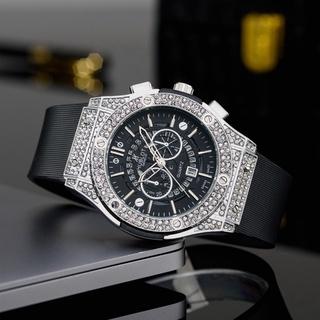 Đồng hồ nam nữ Hublot - đồng hồ unisex cặp đôi dây cao su có bảo hành 12tháng.602