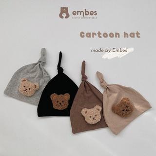 Mũ cho bé sơ sinh bé trai bé gái, mũ trẻ em chất cotton embes từ 0 - 2 tuổi