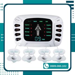 Máy Mát Xa Xung Điện, Máy Massage Trị Liệu 8 Miếng Dán .YTK-309B