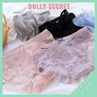 Quần lót ren xuyên thấu gợi cảm sexy siêu mỏng nhiều màu DOLLY SECRET QL015 - Màu ngẫu nhiên