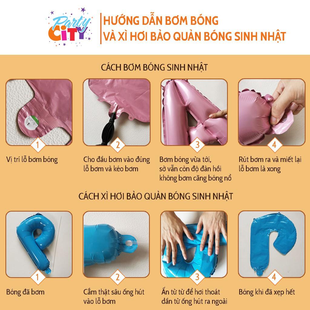 Làm thế nào để bóng trang trí sinh nhật đẹp hơn?