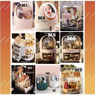 Tủ Hộp Đựng Mỹ Phẩm - Kệ Đựng Đồ Trang Điểm Có Nắp Chống Bụi