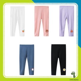 Quần legging bé gái DINOKING Quần dài cho bé thu đông chất thun cotton mềm mịn 2-8 tuổi QD06