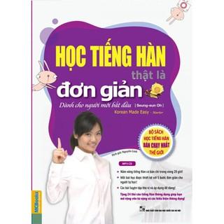 [Mã BMLT35 giảm đến 35K] Sách - Học Tiếng Hàn Thật Là Đơn Giản Dành cho Người Mới Bắt Đầu