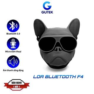 Loa bluetooth nghe nhạc mini F4 hình đầu cho Bull vỏ chống thấm nước, hỗ trợ cắm thẻ nhớ