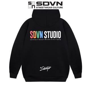 Áo Khoác Hoodie Zip Studio Unisex Nam Nữ Form Rộng Local Brand SDVN