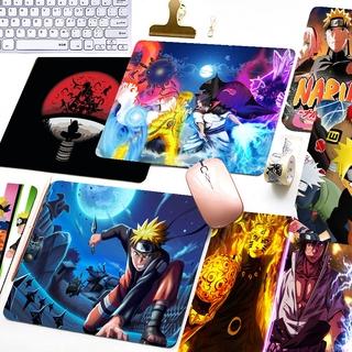 Tấm lót chuột chơi game chống trượt in họa tiết anime Naruto