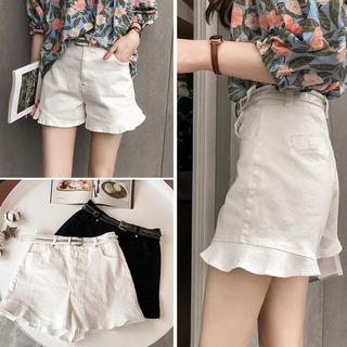 Quần Short Jean Ống Rộng Thời Trang Dành Cho Nữ