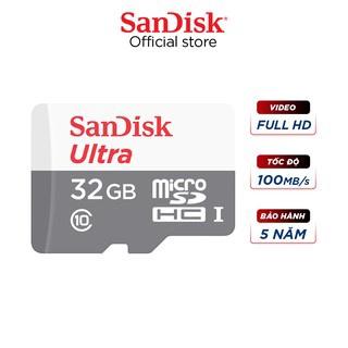Thẻ nhớ SanDisk 128GB - 64GB - 32GB - 16GB micro SD Ultra Class 10 chính hãng