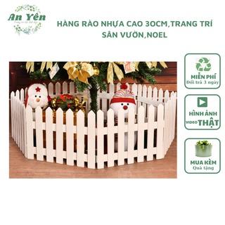 hàng rào nhựa trang trí