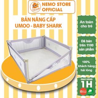 Thanh chắn giường cho bé BABY SHARK nâng cấp kiêm quây cũi 1m6 1m8 2m 2m2