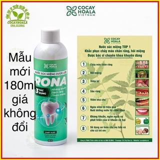 Nước súc miệng dược liệu Rona 180ml