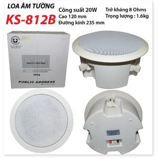 LOA ÂM TƯỜNG-ÂM TRẦN KS-812B - 1 loa