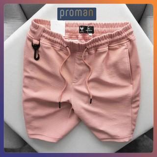 Quần Đùi Nam Thể Thao mặc nhà quần short thể thao nam vải Xốp Thái thun mềm mịn, thấm hút mồ hôi tốt - PROMAN